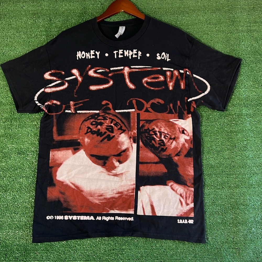 System Of A Down Heavy Metal Shirt Sz L